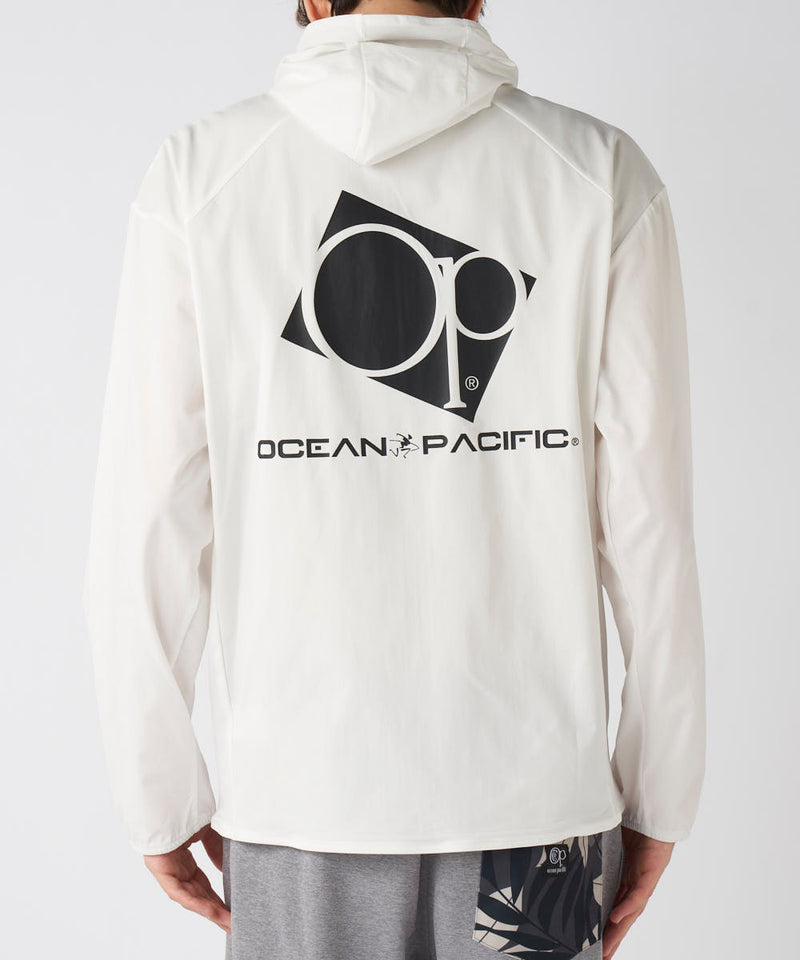 【水陸両用】バックプリントPEARTEX ジップアップパーカー