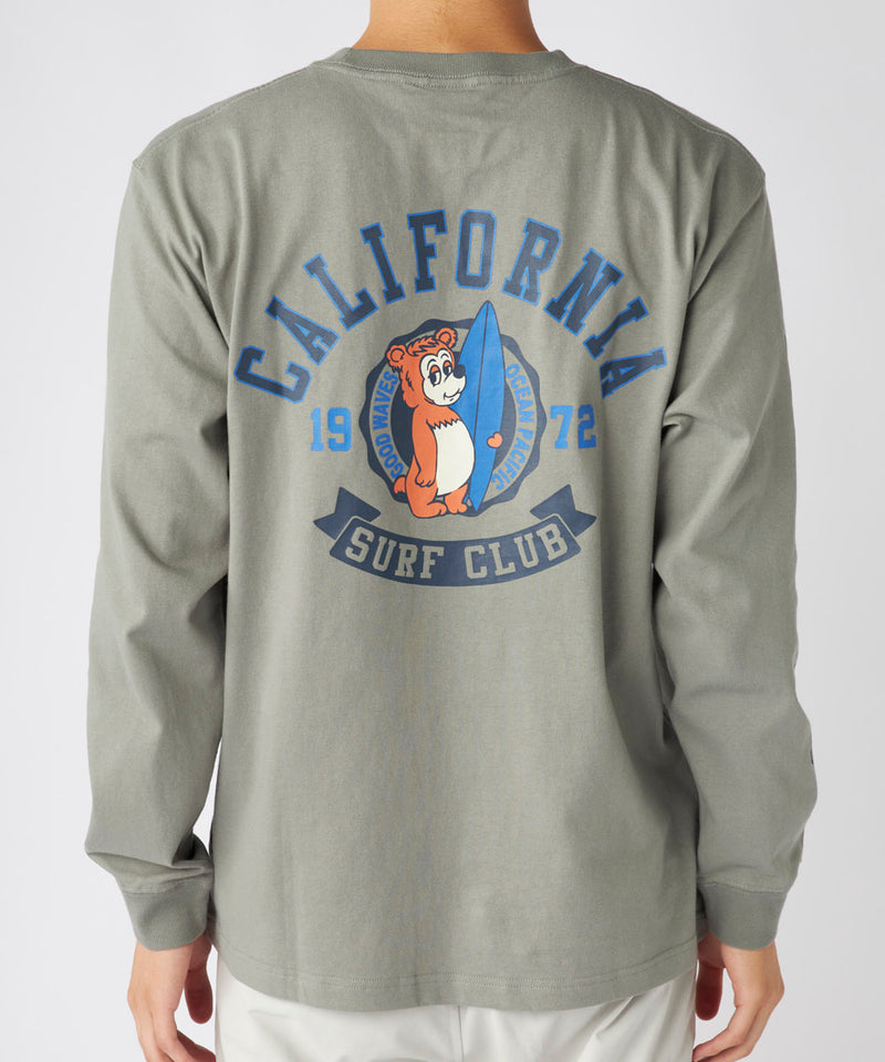 【CALIFORNIA BEAR】バックプリントロンTEE